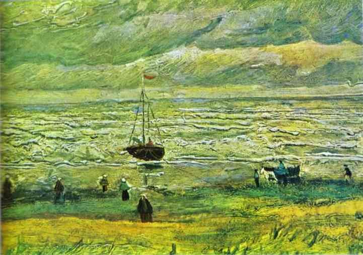 Vincent van Gogh Seashore at Scheveningen